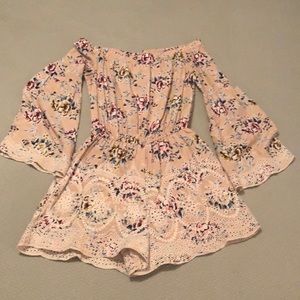 Xhilaration Floral Romper